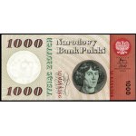 Poland. 1965 1000 Zlotych Prefix M