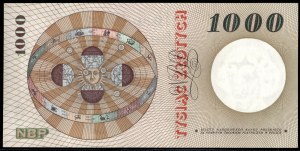 Poland. 1965 1000 Zlotych Prefix M