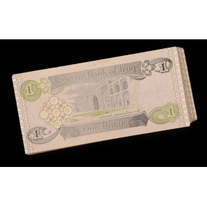 Iraq. 1 Dinar 1992 Lot 195 Pieces Persian Gulf War Issue