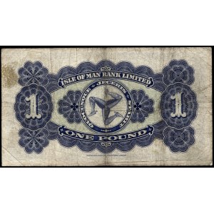 Isle of Man. IM Bank 1 Pound 1943 Douglas