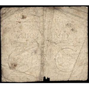 France. 10 Sous 1796 An 4 Assignat Serie 536