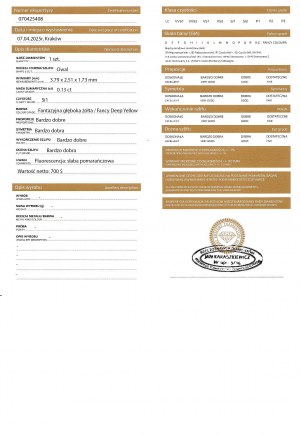 NATURAL DIAMOND 0.13 ct Si1 GROSS PRICE:$861USD
