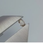 DIAMANTE NATURALE 0,13 ct Si1 PREZZO LORDO:$861USD