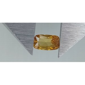 DIAMENT NATURALNY O INTENSYWNEJ BARWIE 0.12 CT WYCENA: 406$ USD