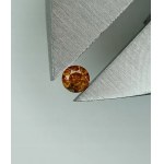 DIAMENT NATURALNY 0.09 CT LICYTACJA OD BARDZO NISKIEJ CENY CERTYFIKAT