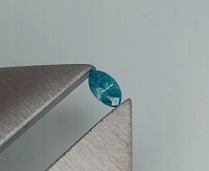 NATURAL BRILLIANT DIAMOND 0.07 CT Si1 CERTIFICATE