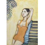Viola Glowacka, Camp 06. lady on the beach VI, 2013