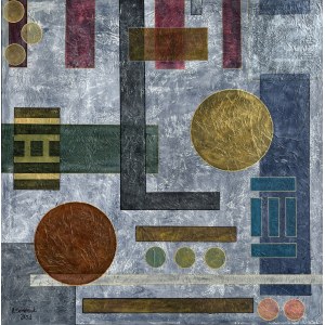 Aleksandra Semeniuk, Abstract Geometry, 2021