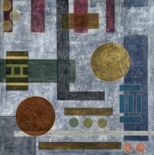 Aleksandra Semeniuk, Geometria abstrakcyjna, 2021