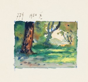 Soter August JAXA-MAŁACHOWSKI (1867-1952), In the Park, 1930