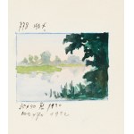 Soter August JAXA-MAŁACHOWSKI (1867-1952), V parku, 1930