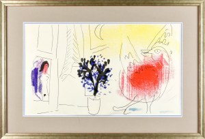 Marc CHAGALL (1887 - 1985), The Red Rooster , 1957