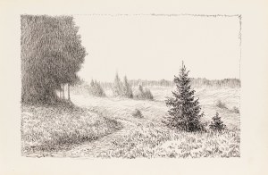 Frantisek Xaver HARLAS (1865-1947), Pejzaż, ok. 1913