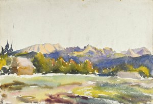 Władysław SERAFIN (1905-1988), Pejzaż górski jesienią