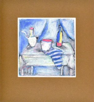Eugeniusz TUKAN-WOLSKI (1928-2014), Martwa natura na stole