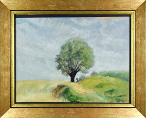 Irena WEISS - ANERI (1888-1981), Summer - A Lonely Tree, 1910