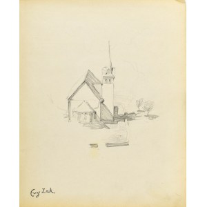 Eugeniusz ZAK (1887-1926), Wiejski kościół, 1903