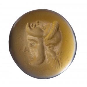 An Italic agate intaglio. Gryllos.