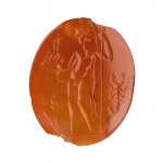 A large Sasanian carnelian intaglio. Pantheistic deity.