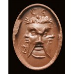 A roman red jasper intaglio. Gryllos.