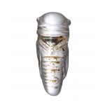 A Roman rock crystal amulet pendant. Cicada.