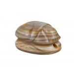 A postclassical Near Eastern agate engraved scarab. Victory on a biga.