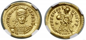Roman Empire, solidus, (441-450), Constantinople