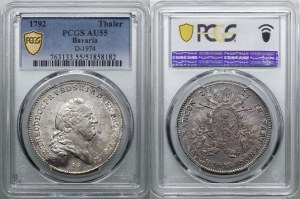Germany, Vicar thaler, 1792 AS, Munich