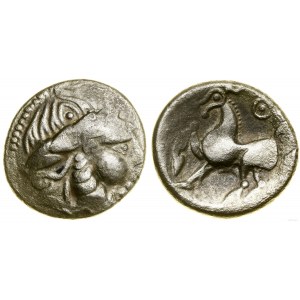 Celtowie Wschodni, tetradrachma typu Kugelwange, ok. II w. pne