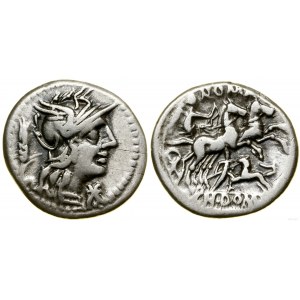 Roman Republic, denarius, 128 BC, Rome