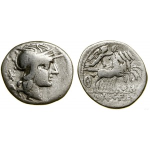 Republika Rzymska, denar, (118-117 pne), Rzym