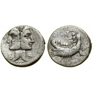 Roman Republic, denarius, (114-113 B.C.), Rome