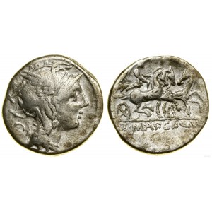 Republika Rzymska, denar, (111-110 pne), Rzym