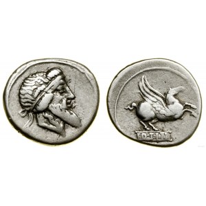 Roman Republic, denarius, 90 B.C., Rome