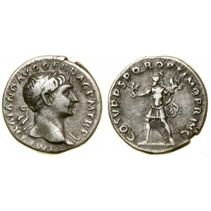 Roman Empire, denarius, (103-111), Rome
