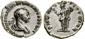 Roman Empire, denarius, (114-117), Rome