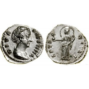 Roman Empire, posthumous denarius, after 141, Rome