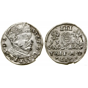 Poland, trojak, 1584, Vilnius