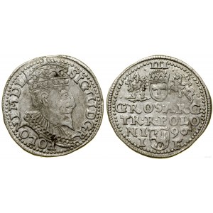 Poland, trojak, 1596, Olkusz