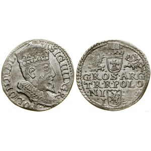 Polska, trojak, 1598, Olkusz