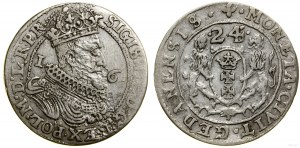 Polsko, ort, 1624, Gdaňsk