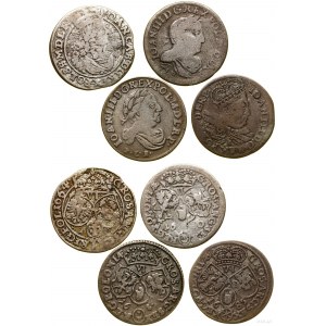 Pologne, ensemble de 4 x six