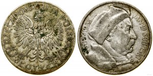 Polsko, 10 zlotých, 1933, Varšava