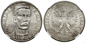 Poland, 10 zloty, 1933, Warsaw