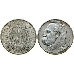 Pologne, 10 zloty, 1934 S, Varsovie
