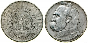 Polsko, 10 zlotých, 1934 S, Varšava