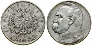Polsko, 10 zlotých, 1934, Varšava