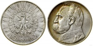 Polsko, 10 zlotých, 1935, Varšava