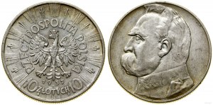 Polsko, 10 zlotých, 1937, Varšava