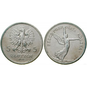 Poland, 5 zloty, 1930, Warsaw